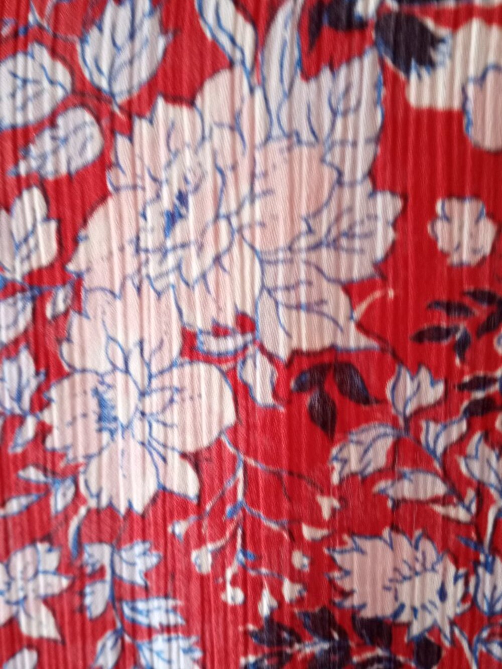 'CHAPS' 3/4 Sleeve XL Peasant Style Top EUC - Picture 5 of 9